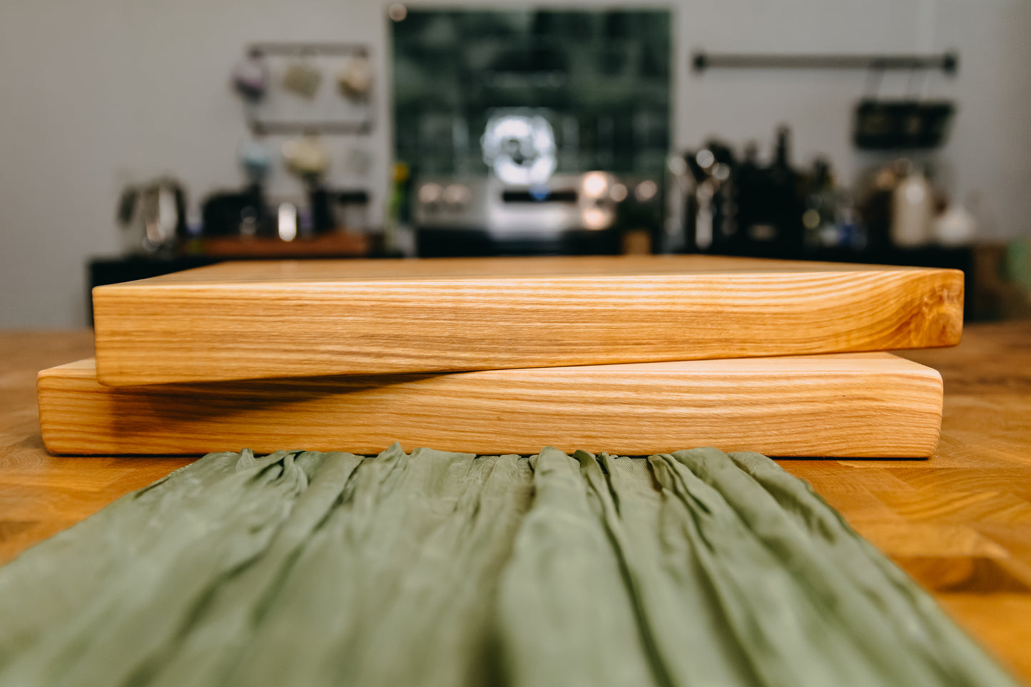 Edge Grain Ash Cutting Board