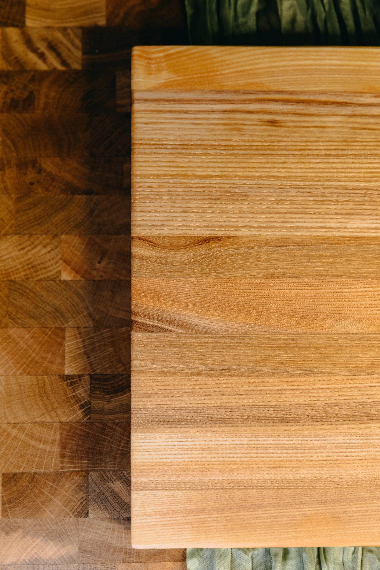 Edge Grain Ash Cutting Board