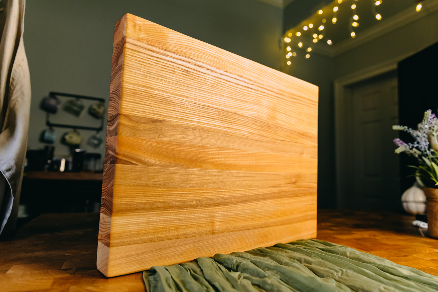 Edge Grain Ash Cutting Board