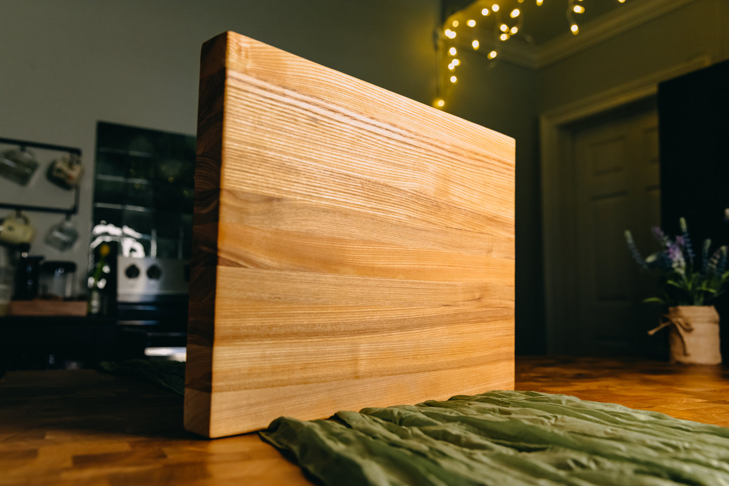 Edge Grain Ash Cutting Board