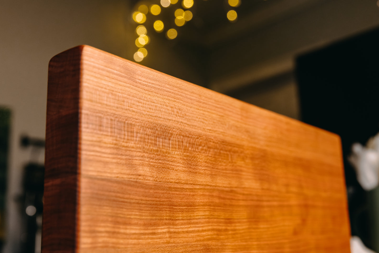 Edge Grain Sapele Cutting Board