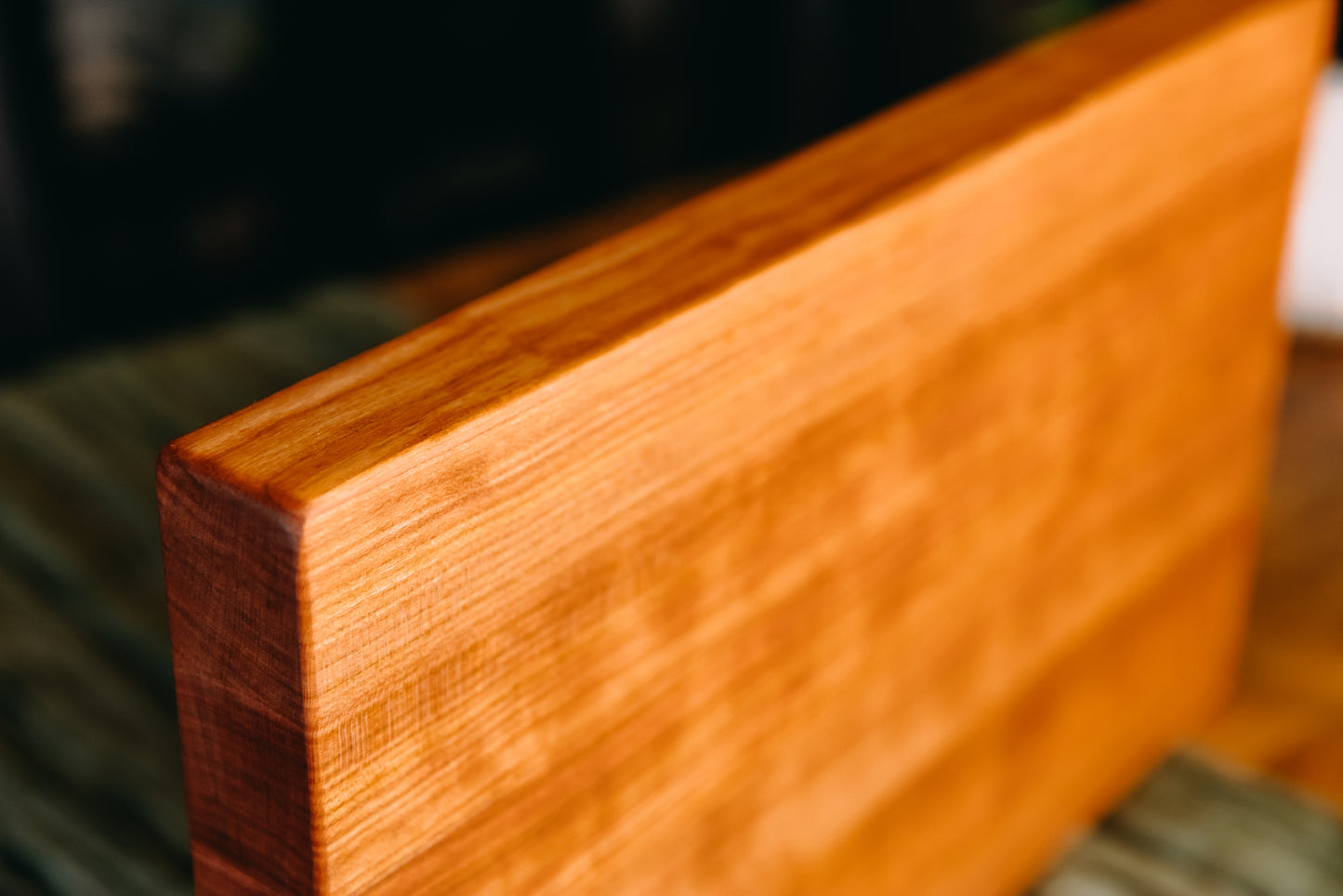 Edge Grain Sapele Cutting Board