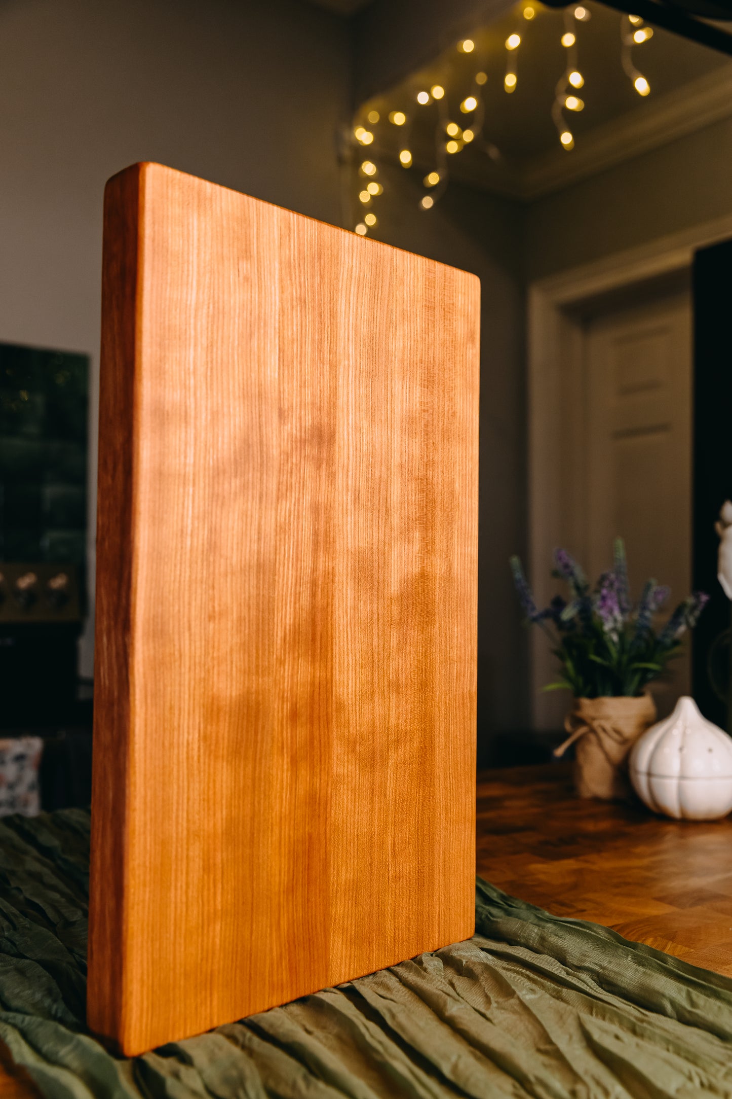 Edge Grain Sapele Cutting Board