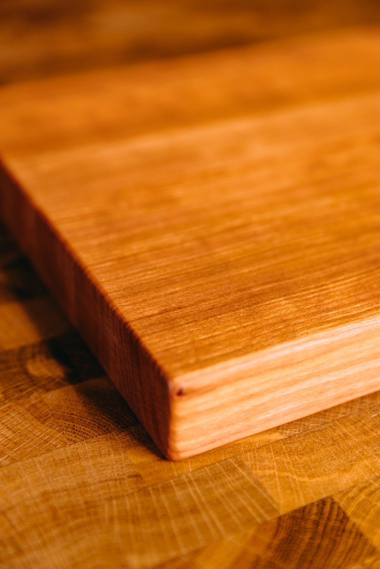 Edge Grain Sapele Cutting Board