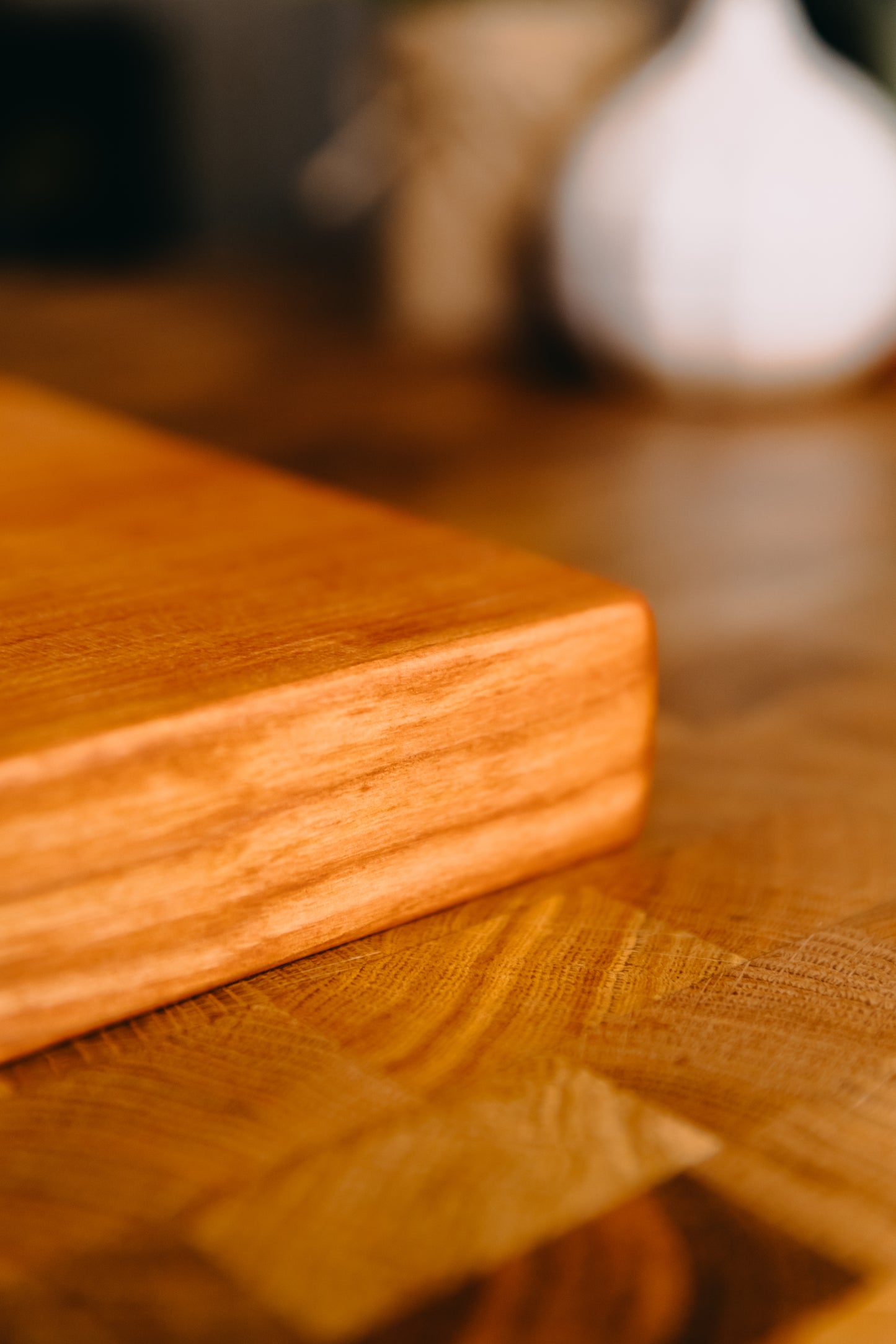 Edge Grain Sapele Cutting Board