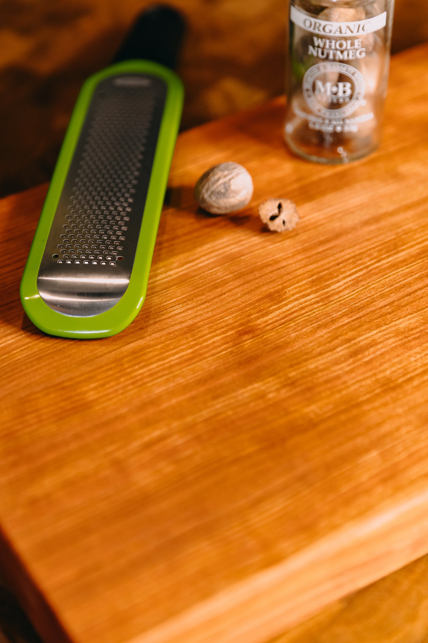 Edge Grain Sapele Cutting Board