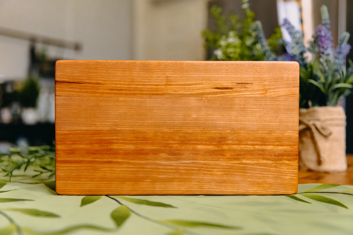 Edge Grain Cherry Serving Board (One-Off 002)
