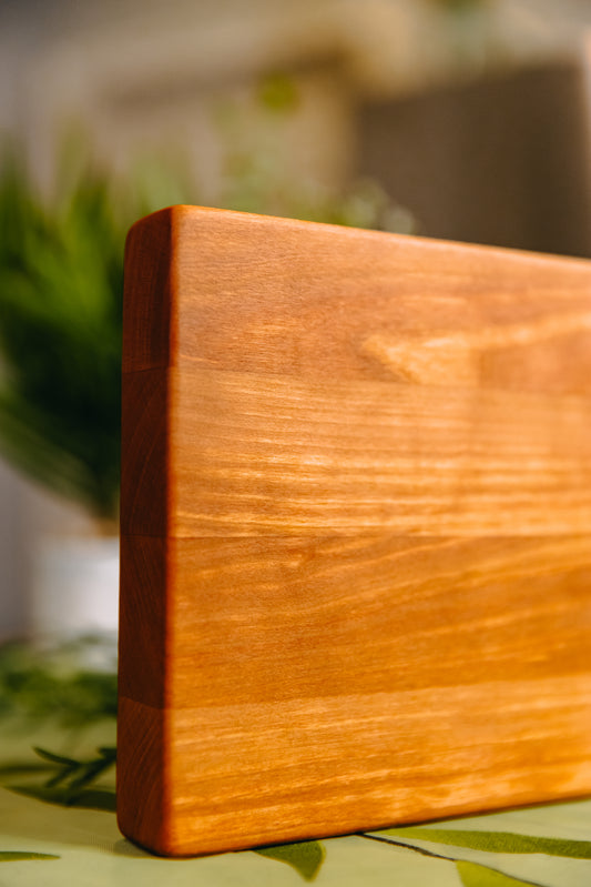 Edge Grain Cherry Serving Board