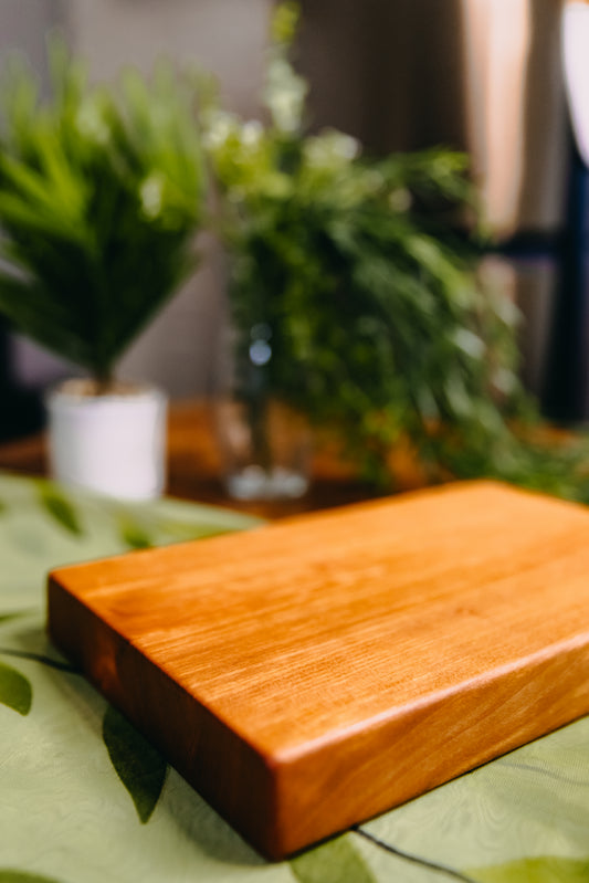 Edge Grain Cherry Serving Board