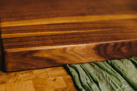 Edge Grain Black Walnut Cutting Board