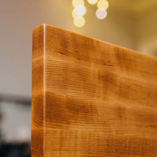 Edge Grain Hard Maple Serving Board (One-Off 004) - "Curly"