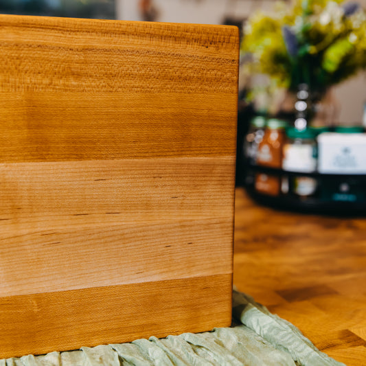 Edge Grain Hard Maple Serving Board (One-Off 005) - "Curly"