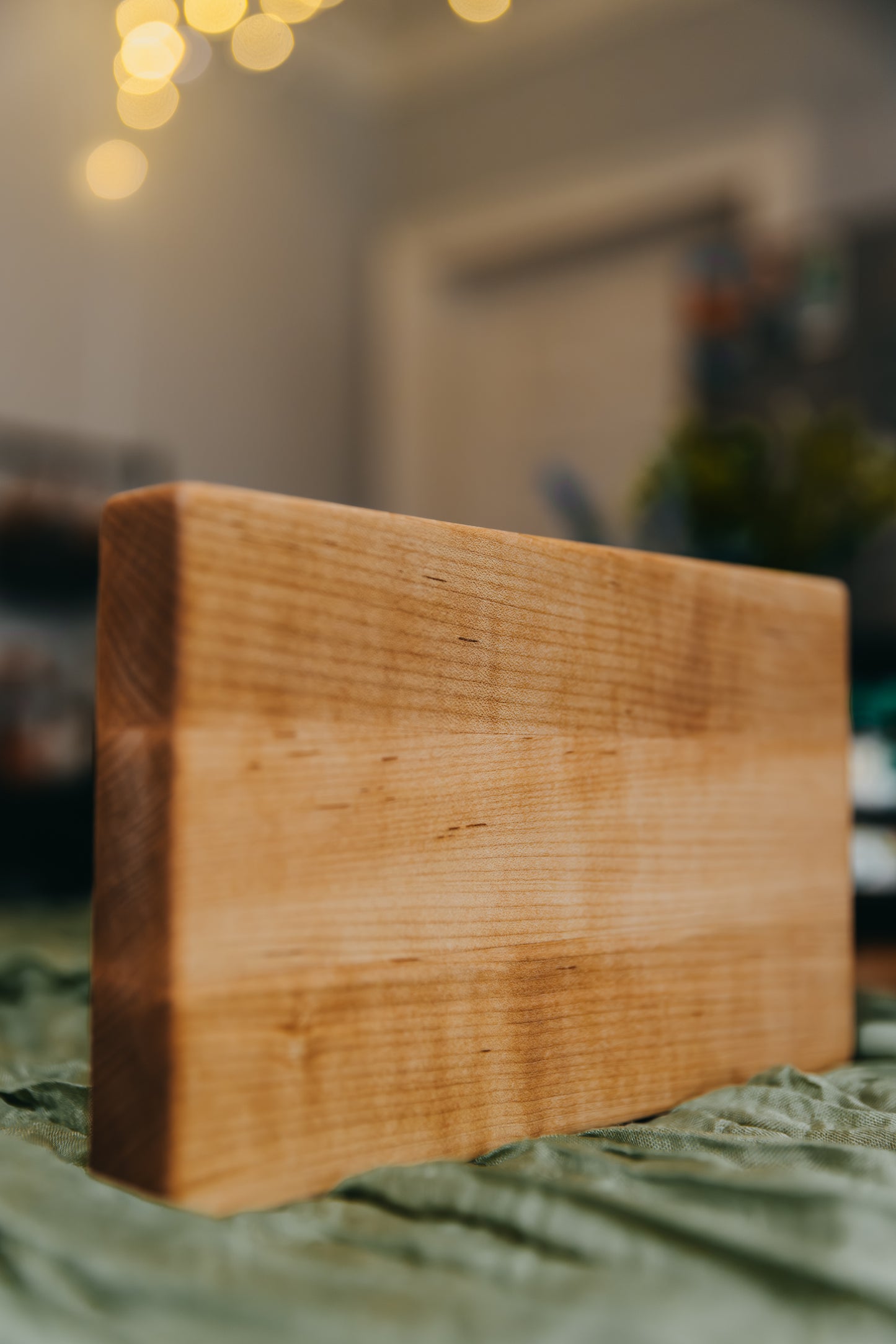 Edge Grain Hard Maple Serving Board (One-Off 008) - "Curly"