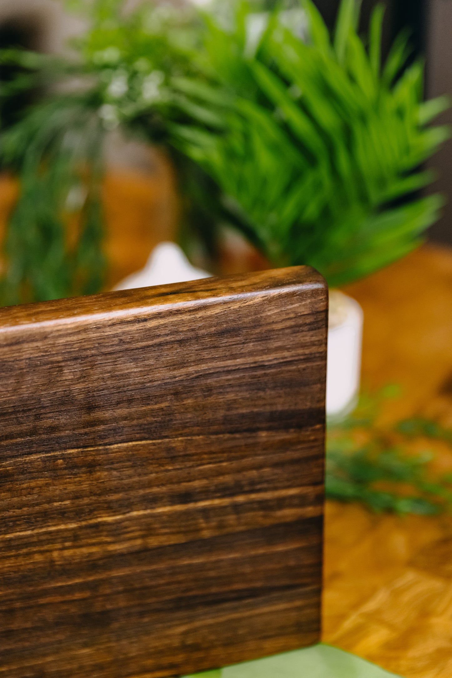Edge Grain Black Walnut Serving Board