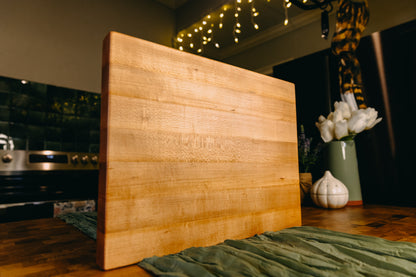 Edge Grain Hard Maple Cutting Board