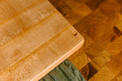 Edge Grain Hard Maple Cutting Board