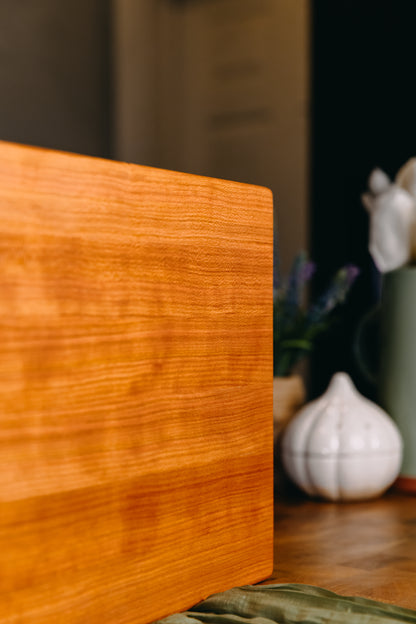 Edge Grain Sapele Cutting Board