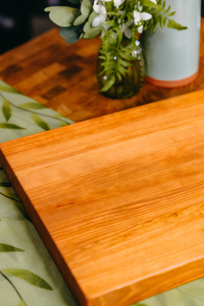 Edge Grain Cherry Cutting Board