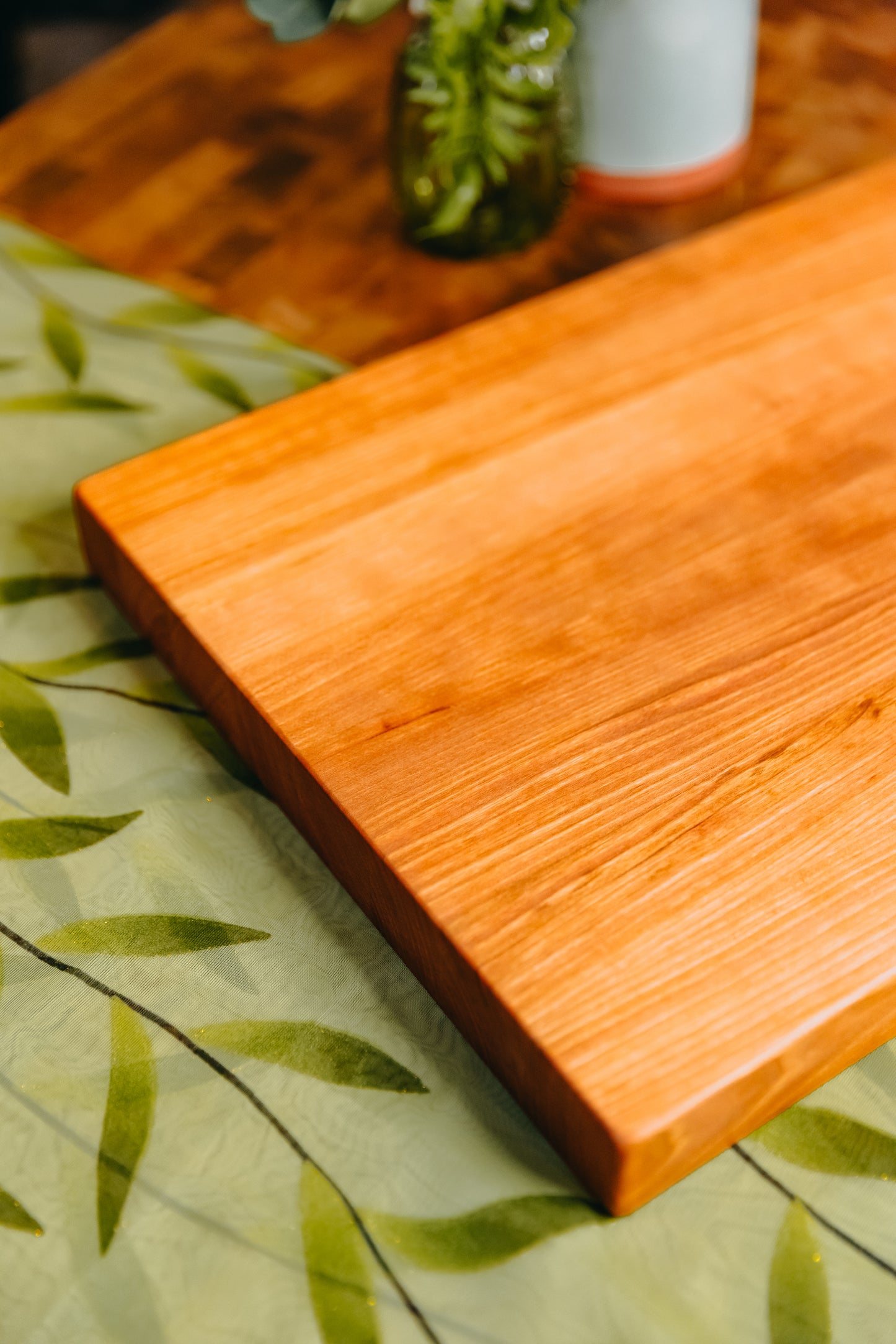 Edge Grain Cherry Cutting Board