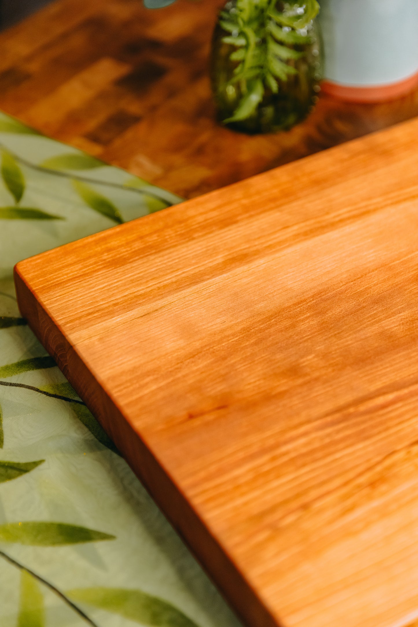Edge Grain Cherry Cutting Board