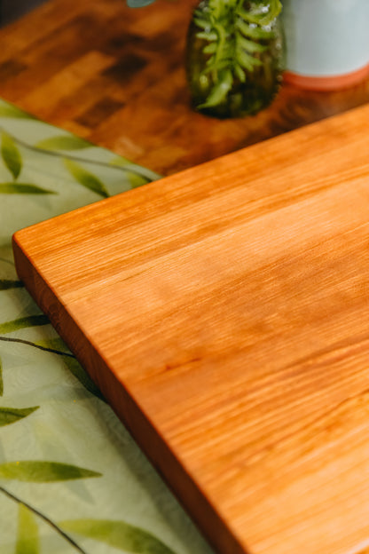 Edge Grain Cherry Cutting Board