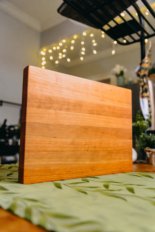 Edge Grain Cherry Cutting Board (One-Off 001)