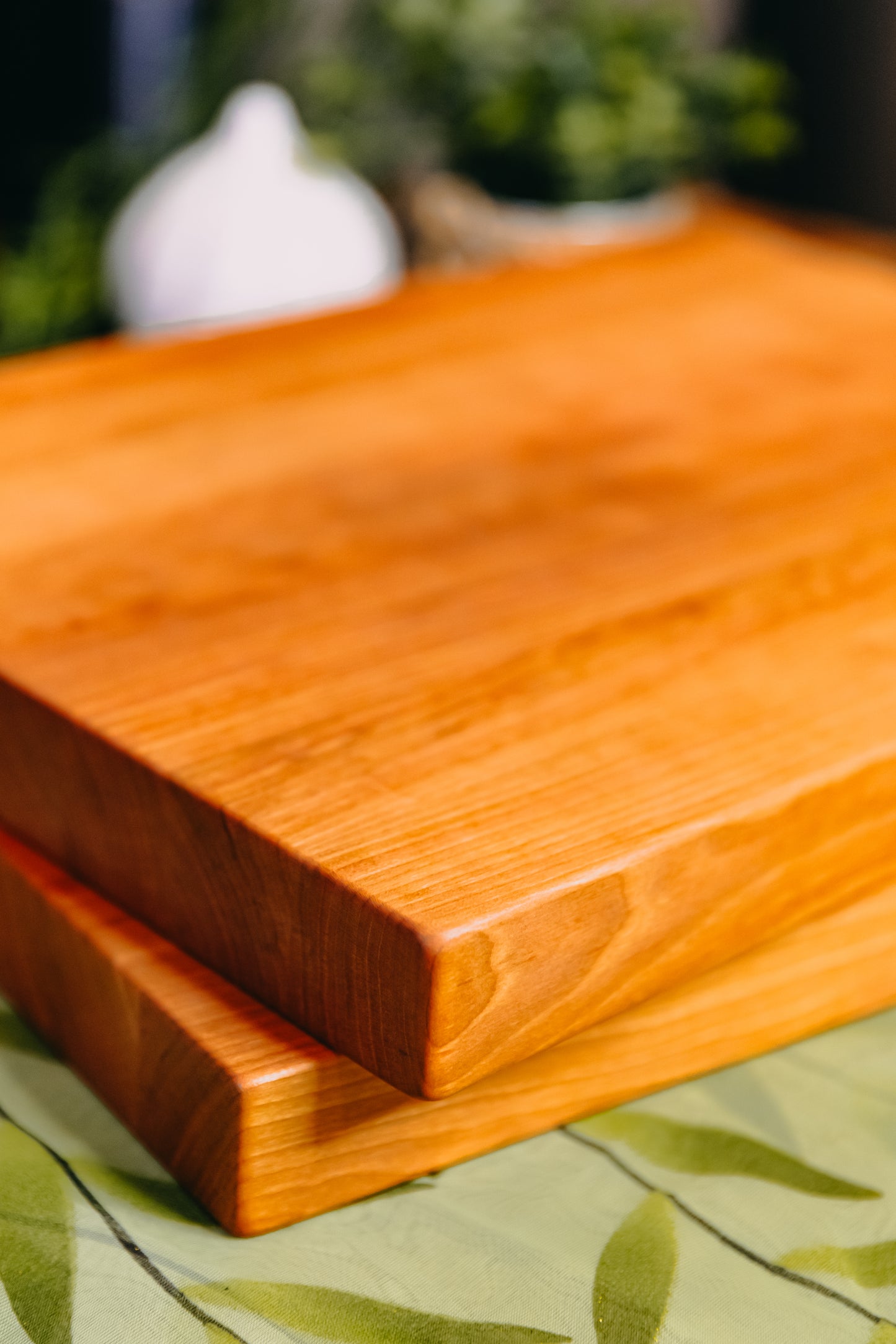 Edge Grain Cherry Cutting Board