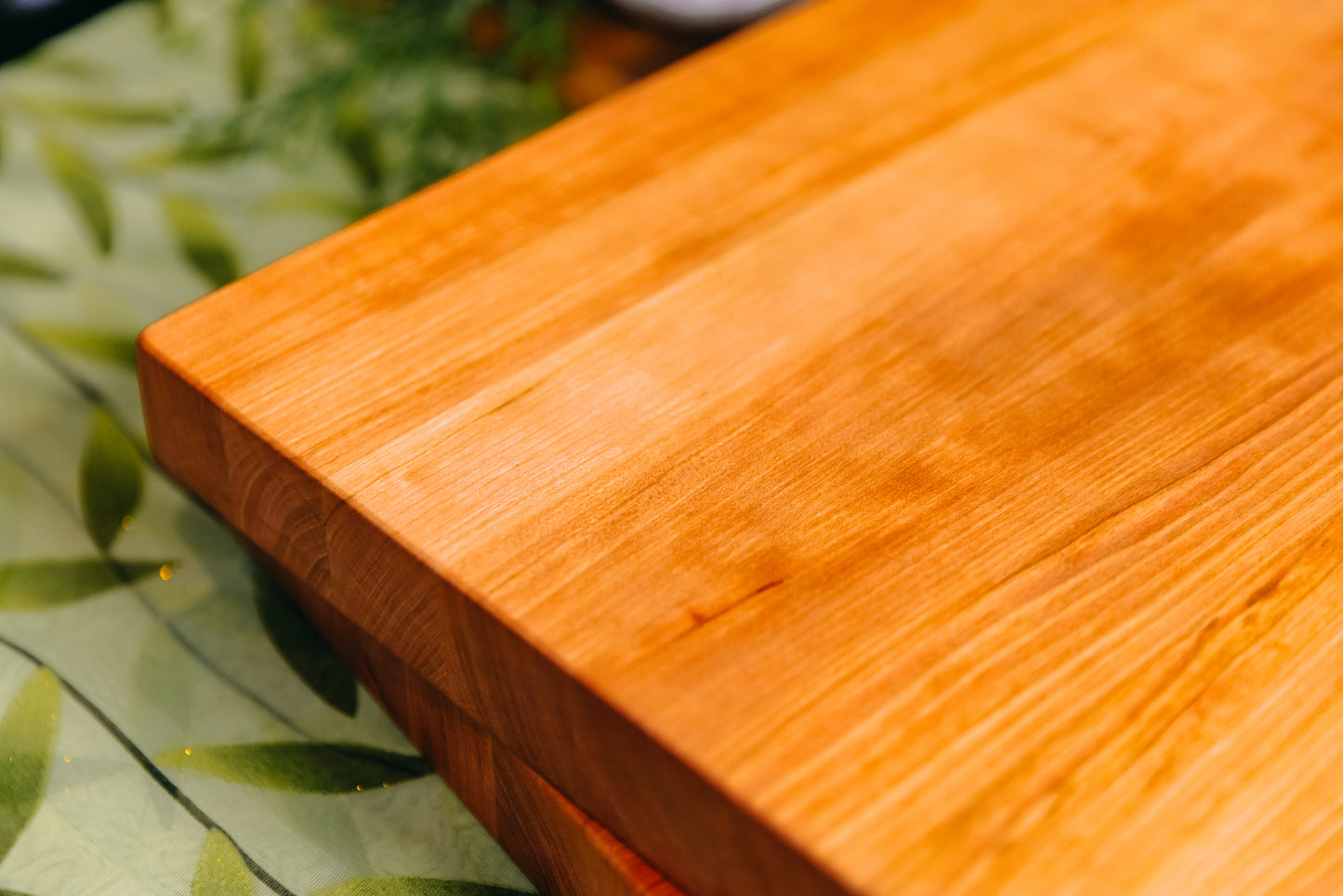 Edge Grain Cherry Cutting Board