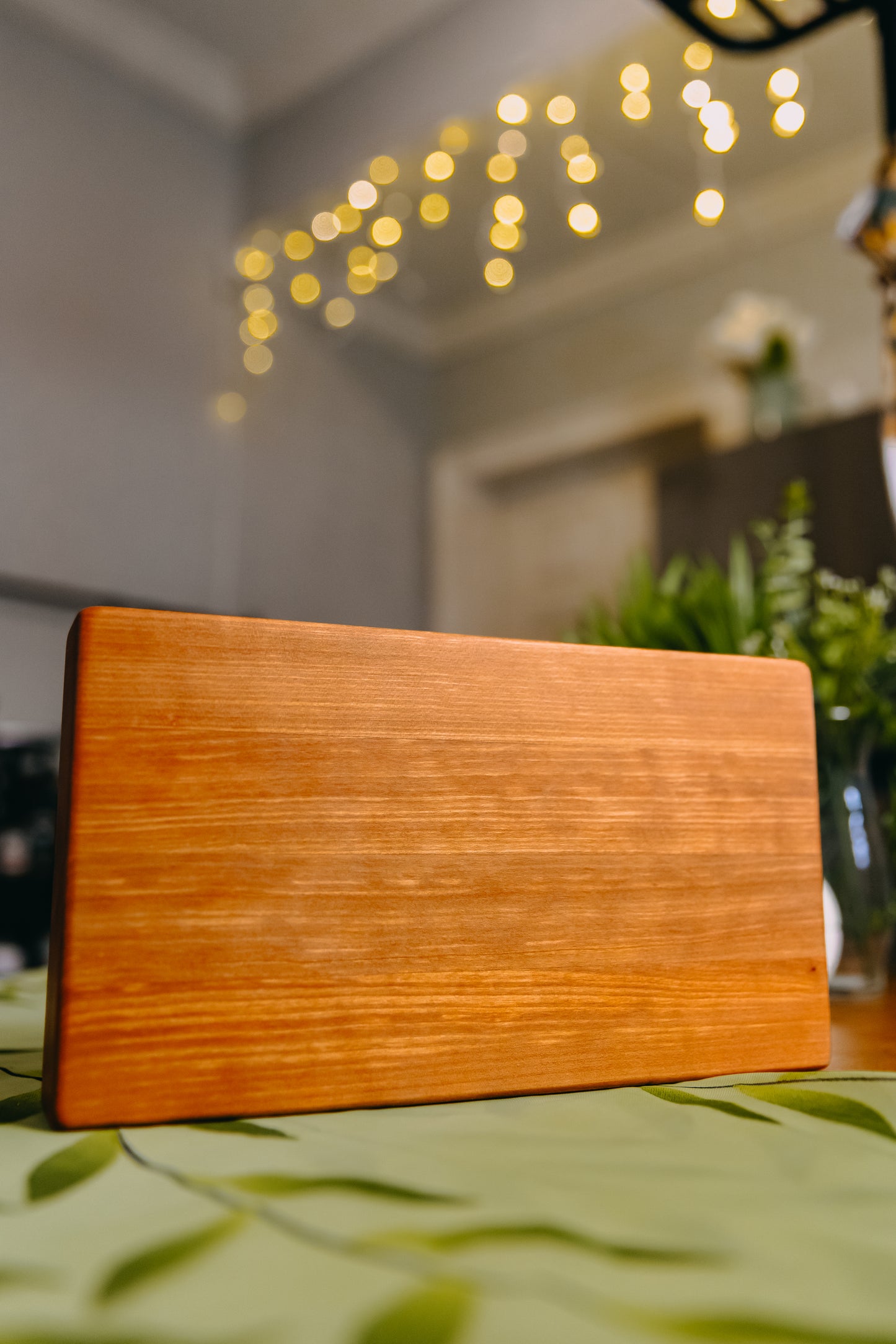 Edge Grain Cherry Serving Board