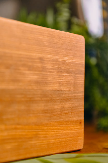 Edge Grain Cherry Serving Board