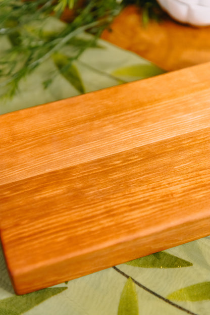 Edge Grain Cherry Serving Board