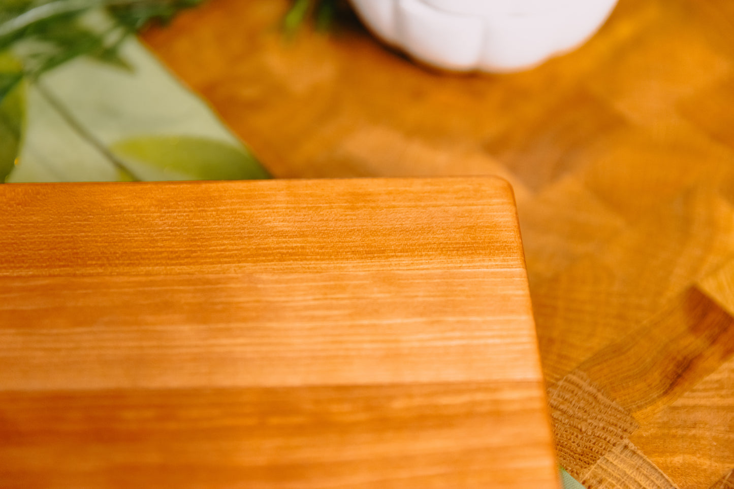 Edge Grain Cherry Serving Board