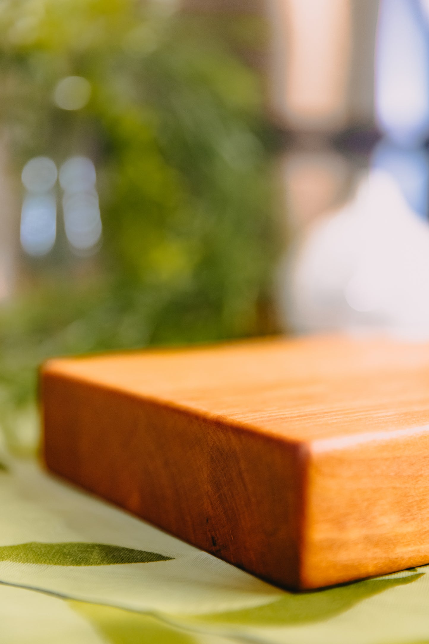 Edge Grain Cherry Serving Board