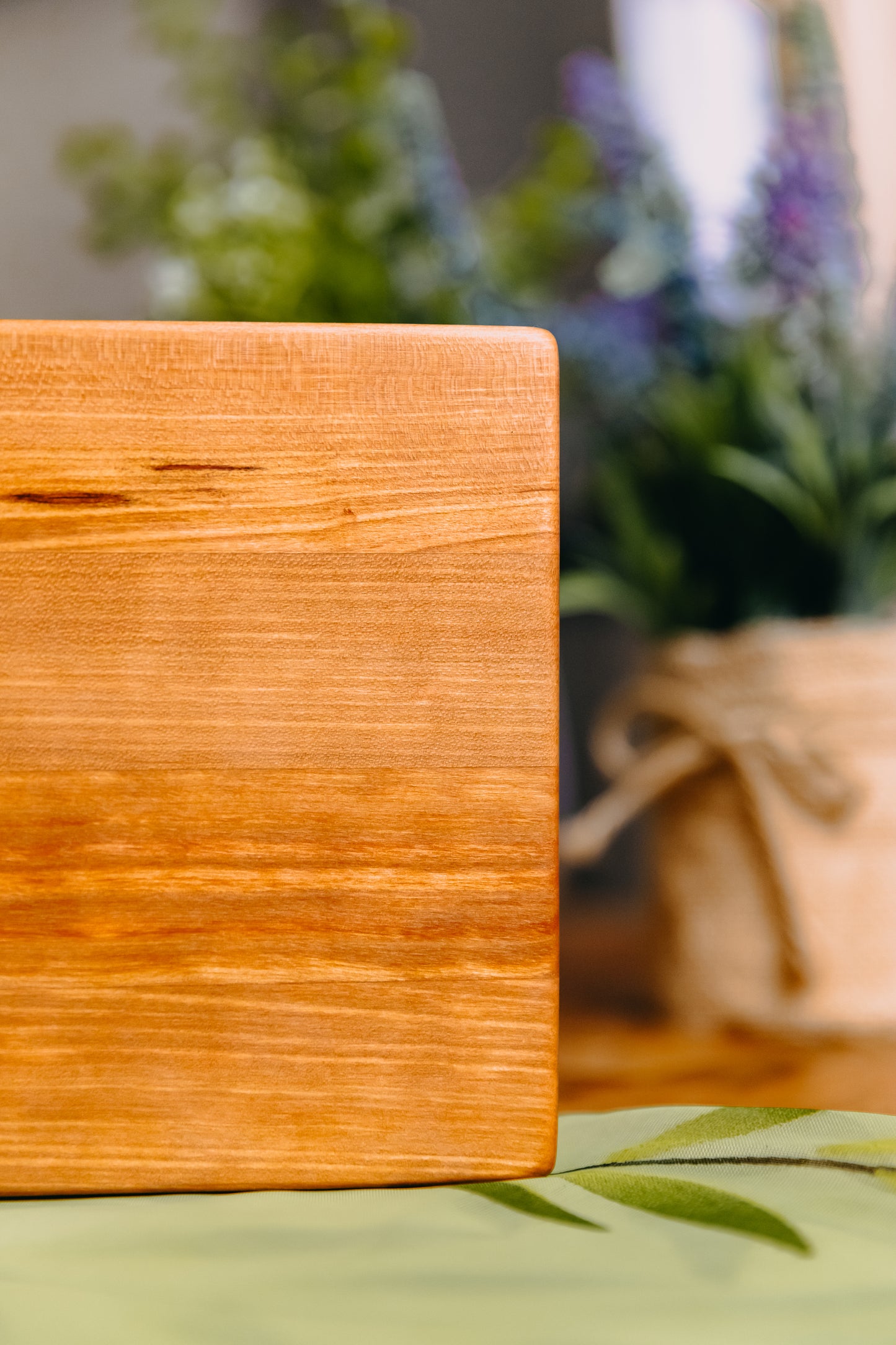 Edge Grain Cherry Serving Board (One-Off 002)