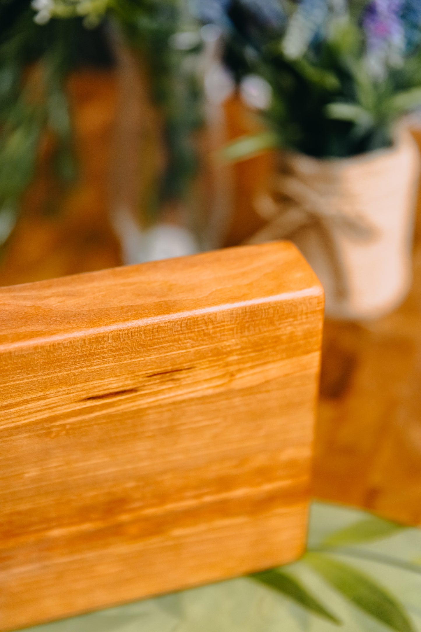 Edge Grain Cherry Serving Board