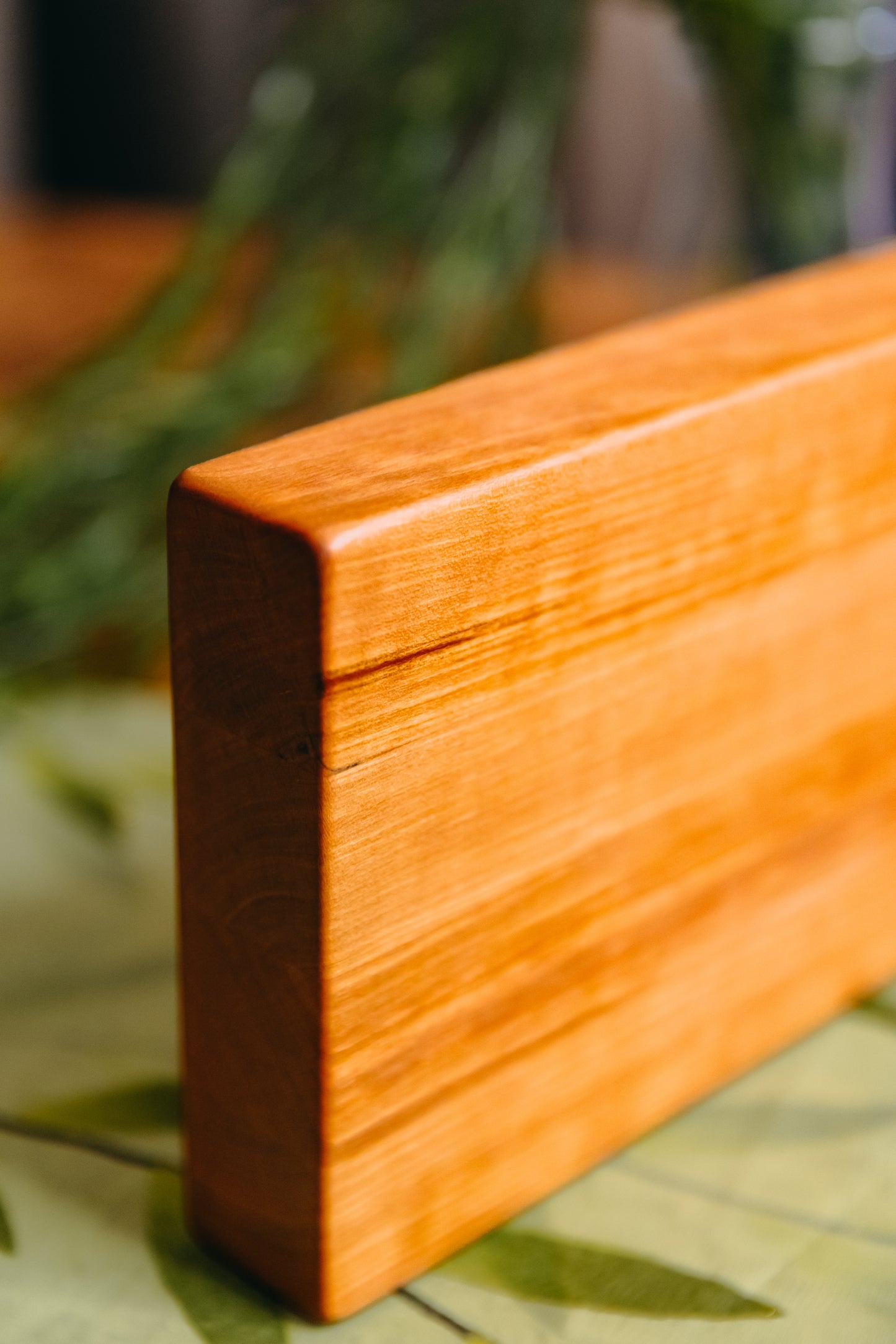 Edge Grain Cherry Serving Board