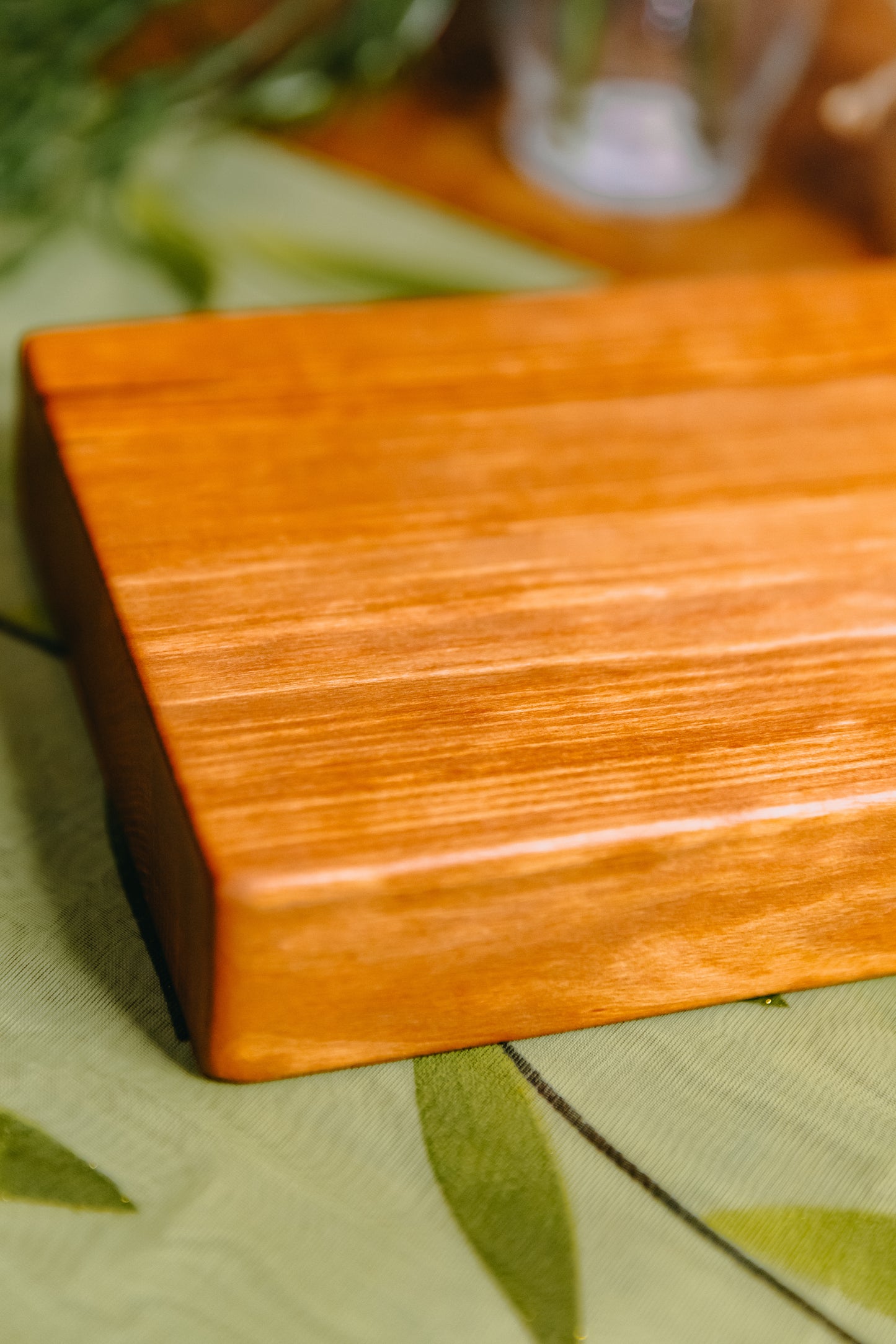 Edge Grain Cherry Serving Board