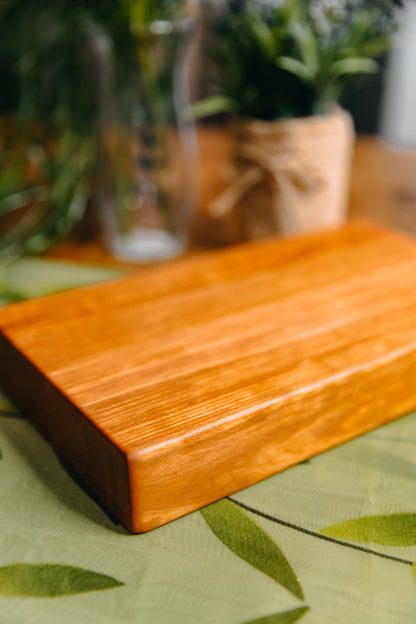 Edge Grain Cherry Serving Board