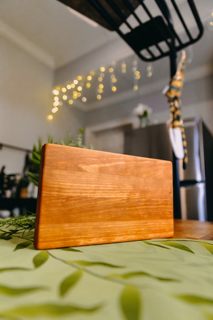 Edge Grain Cherry Serving Board