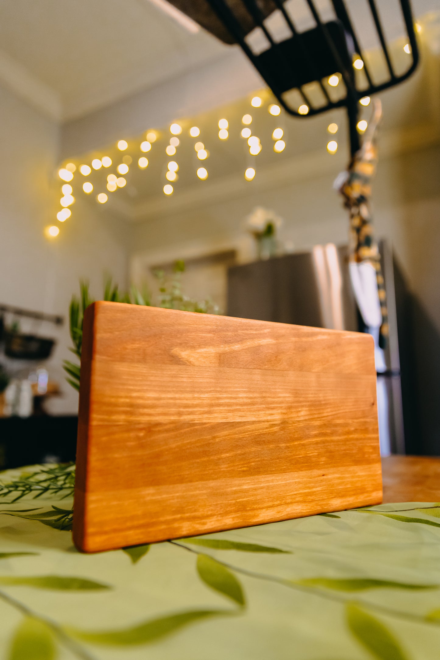 Edge Grain Cherry Serving Board
