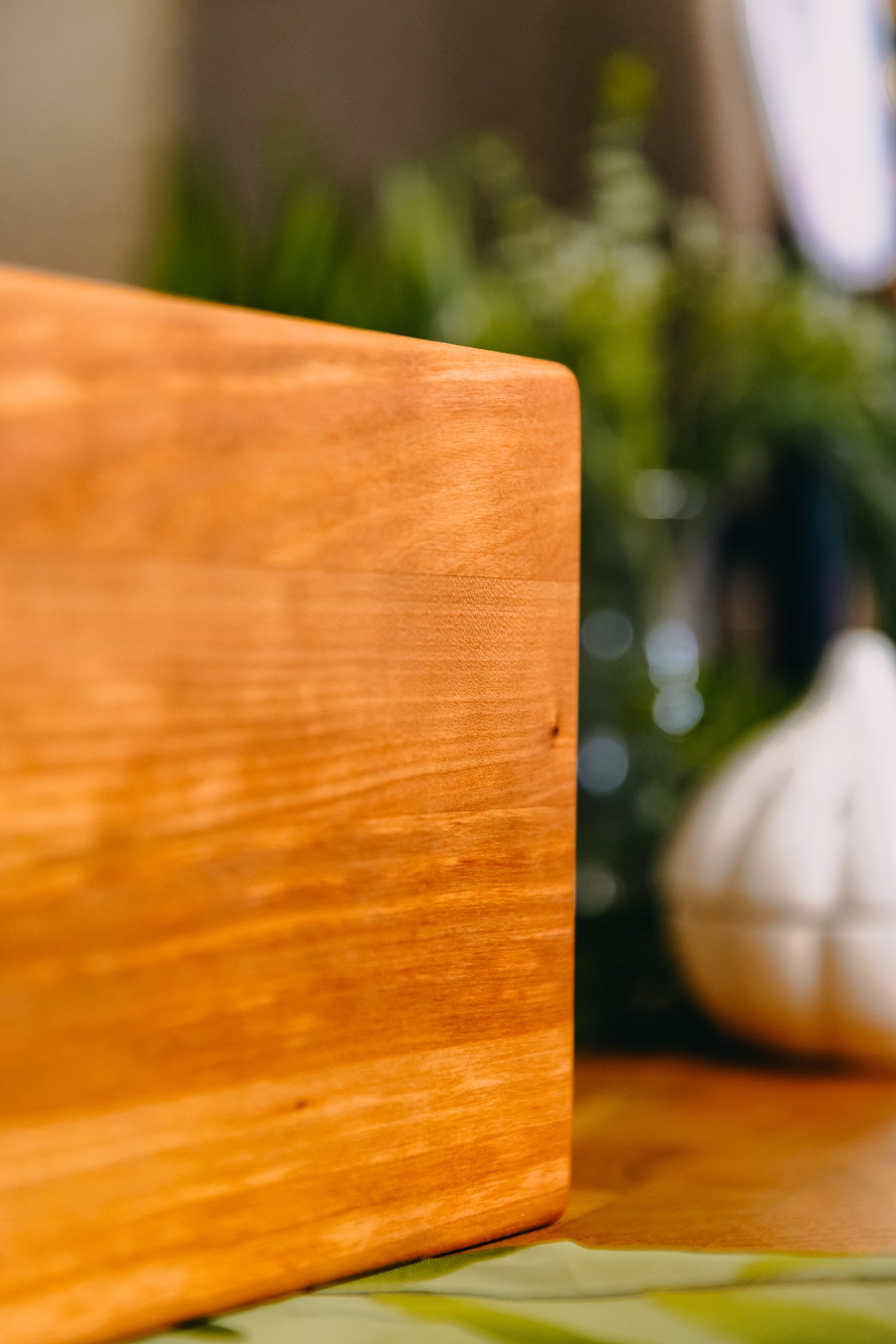 Edge Grain Cherry Serving Board