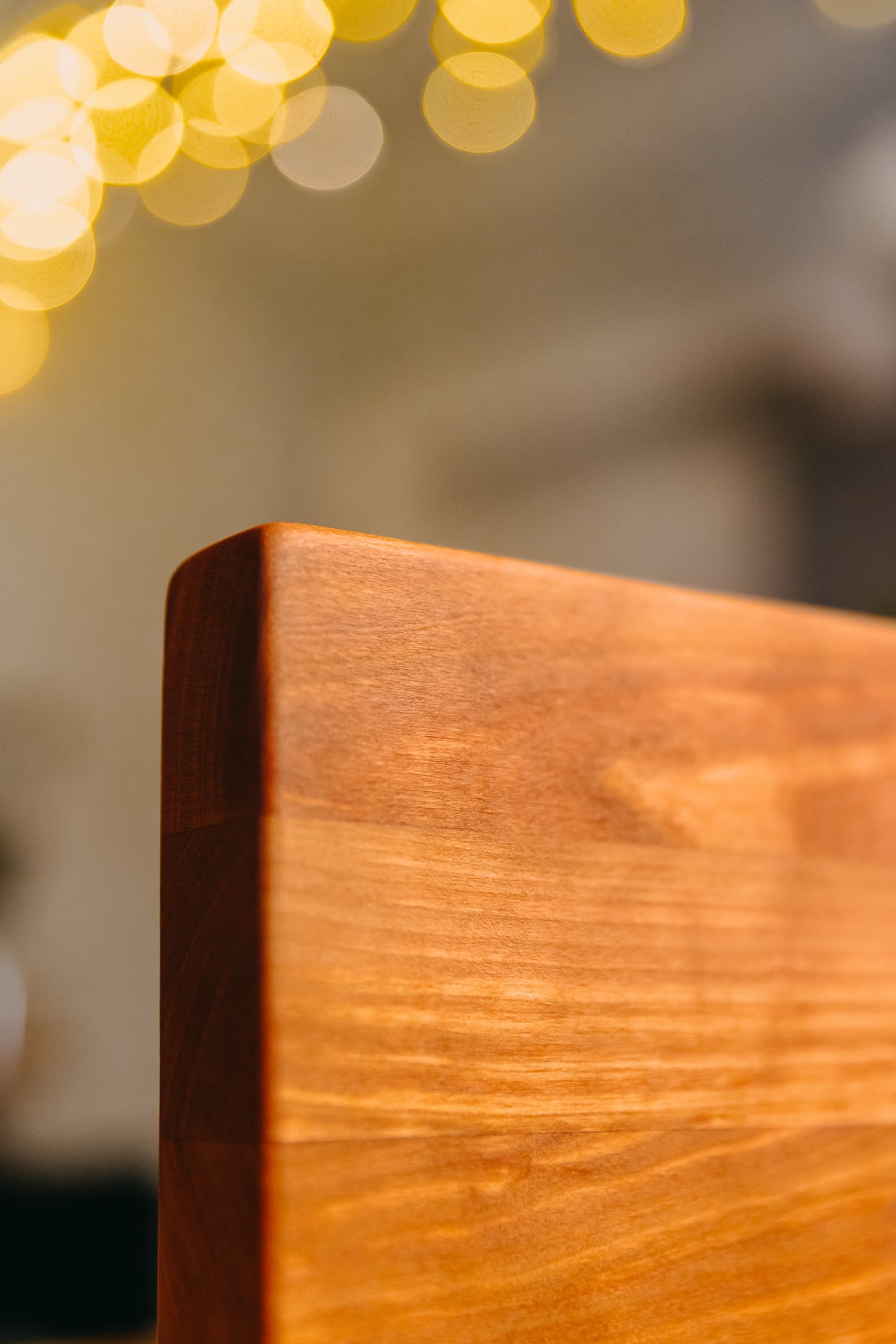 Edge Grain Cherry Serving Board