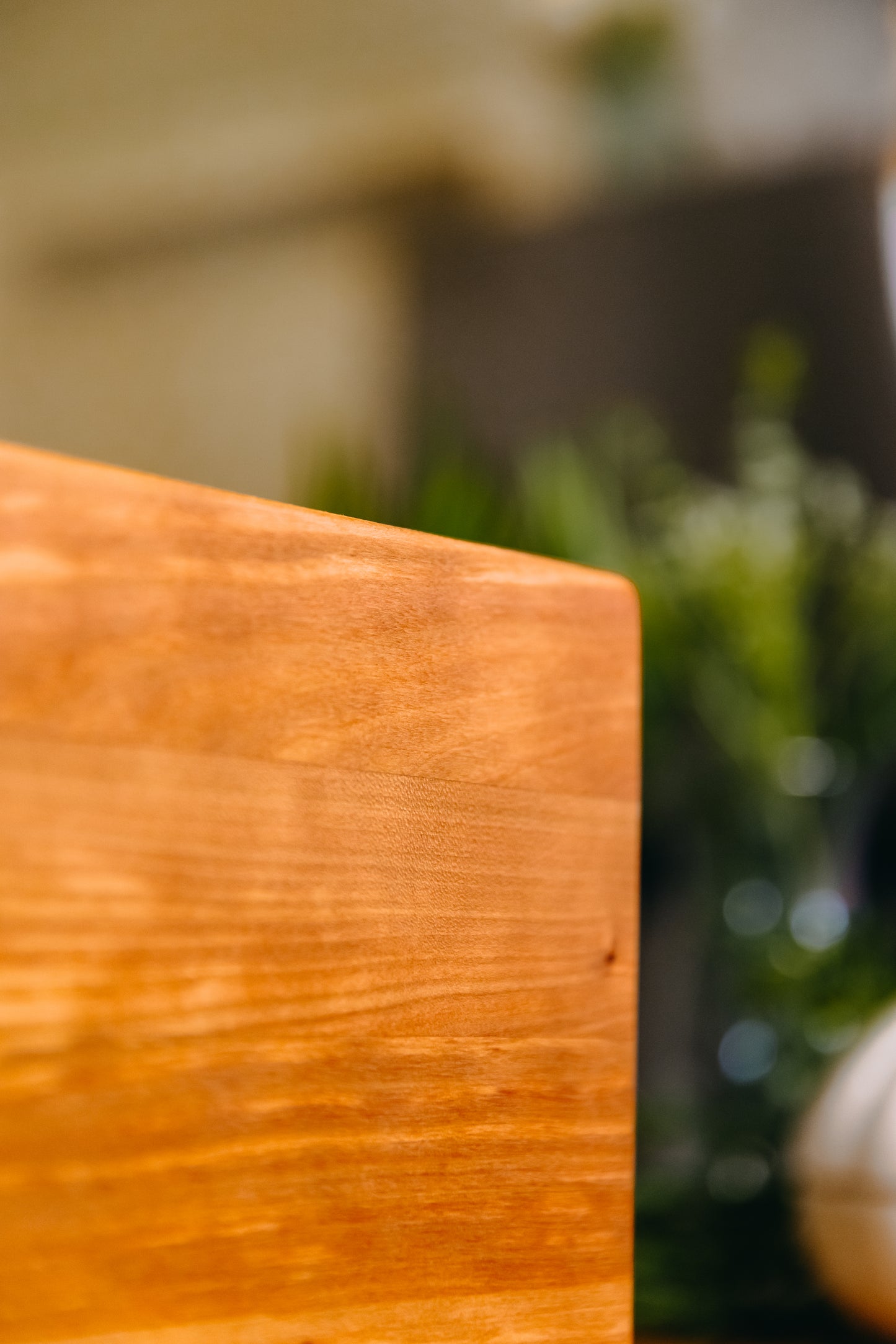 Edge Grain Cherry Serving Board