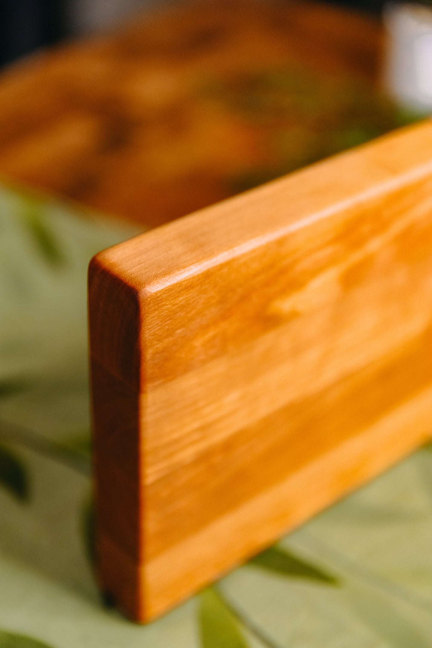 Edge Grain Cherry Serving Board