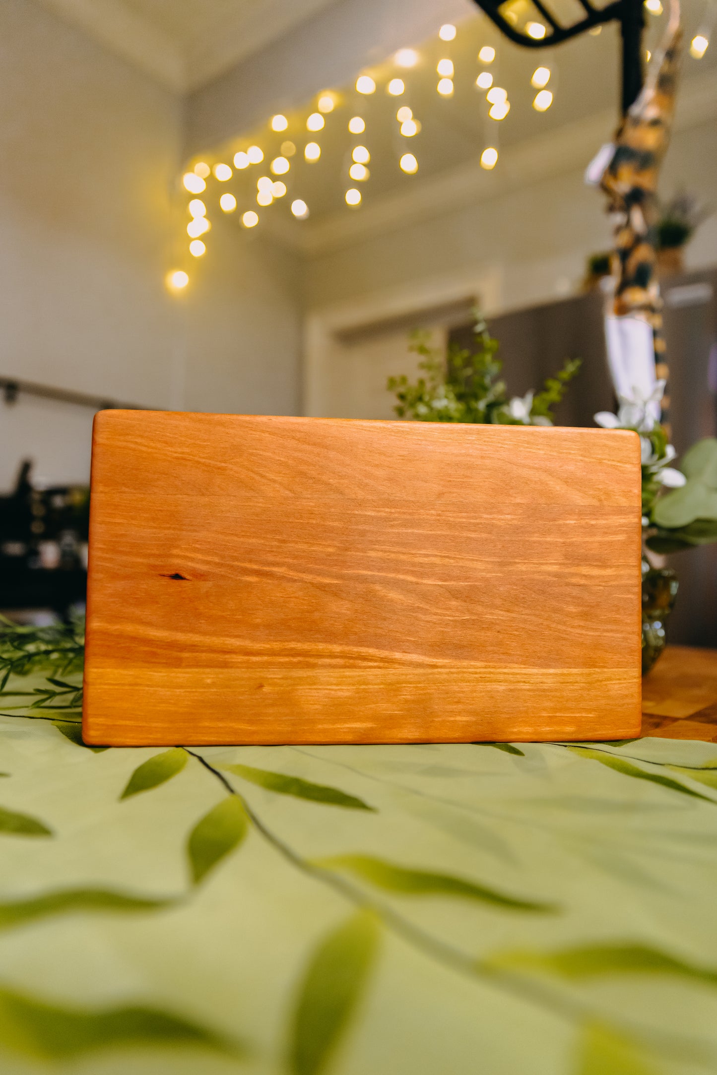 Edge Grain Cherry Serving Board