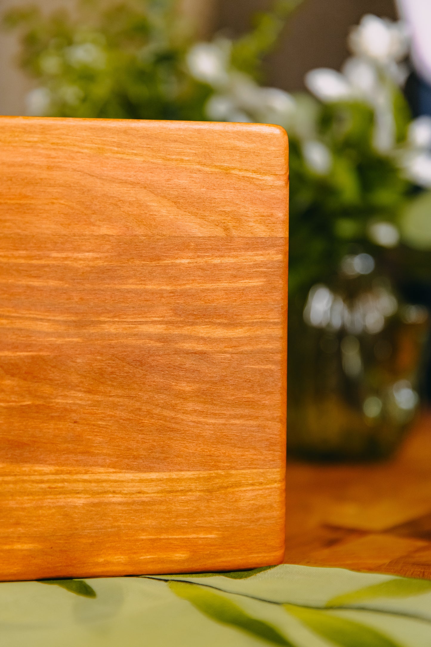 Edge Grain Cherry Serving Board