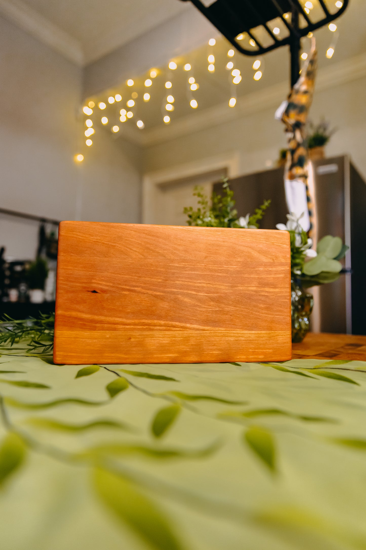 Edge Grain Cherry Serving Board
