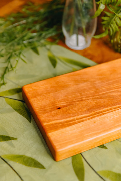 Edge Grain Cherry Serving Board
