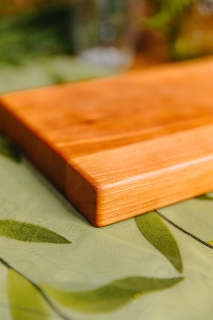 Edge Grain Cherry Serving Board