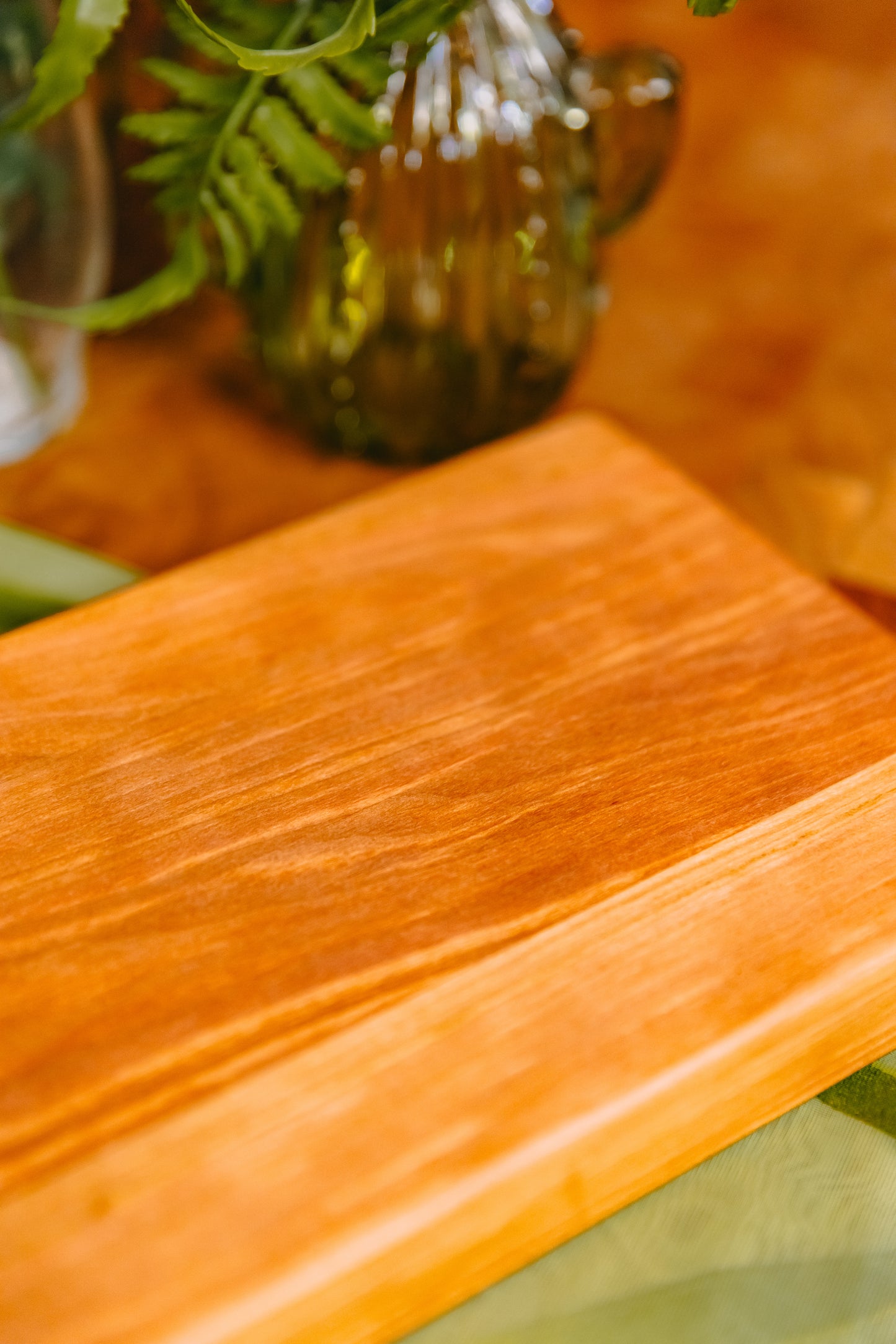Edge Grain Cherry Serving Board